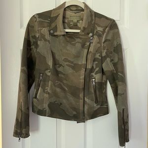 Camo Moto Jacket by Marrakech
